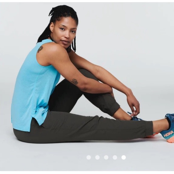 Cotopaxi Veza Adventure Joggers Green Olive Pull On Pant - Picture 12 of 12